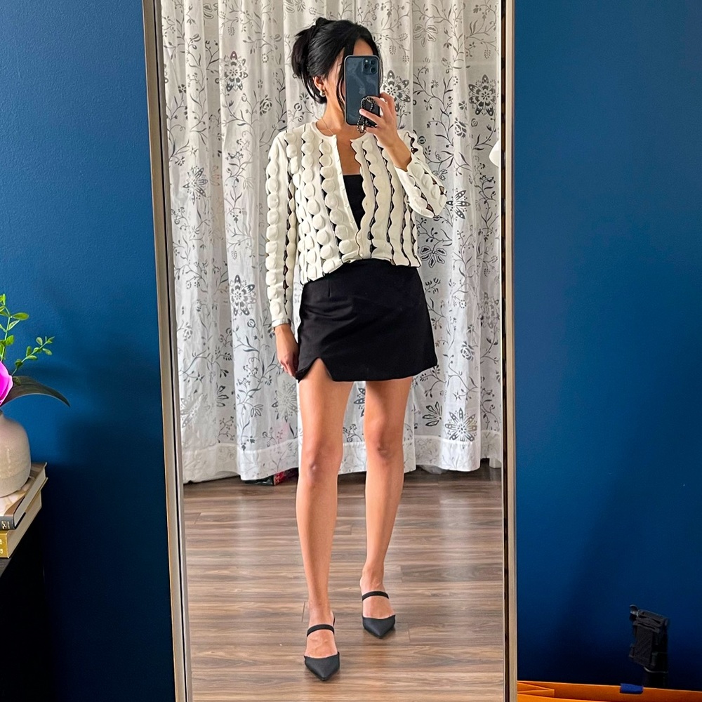 Scalloped Alexander McQueen Cardigan